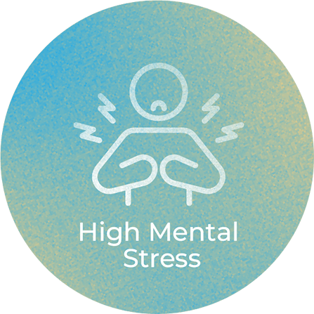 high mental stress