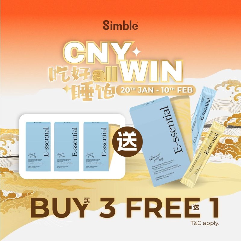 Simble Chinese New Year Promotion Buy 3 Free 1