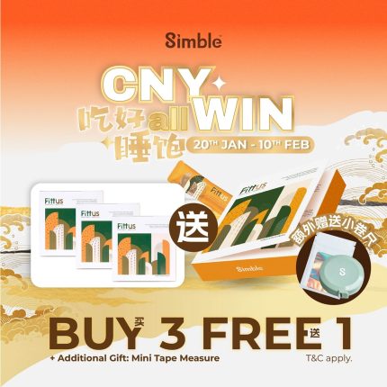 Simble Chinese New Year Promotion Buy 3 Free 1